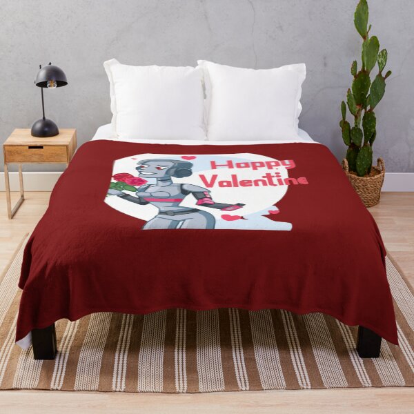 Item preview, woman robot celebrat valentine day designed and sold by BISJOU.
