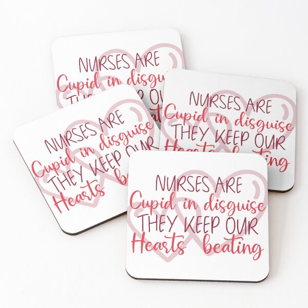 Item preview, Nurses are cupid in disguise they keep our hearts beating designed and sold by OHNS Corner.