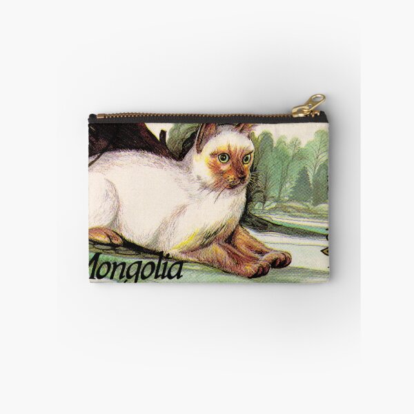 Item preview, Mongolia Siamese Cat Postage Stamp designed and sold by StampLand.