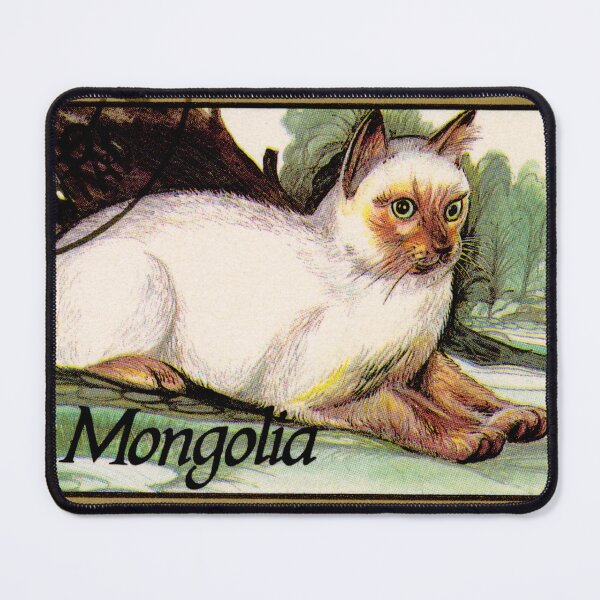 Item preview, Mongolia Siamese Cat Postage Stamp designed and sold by StampLand.