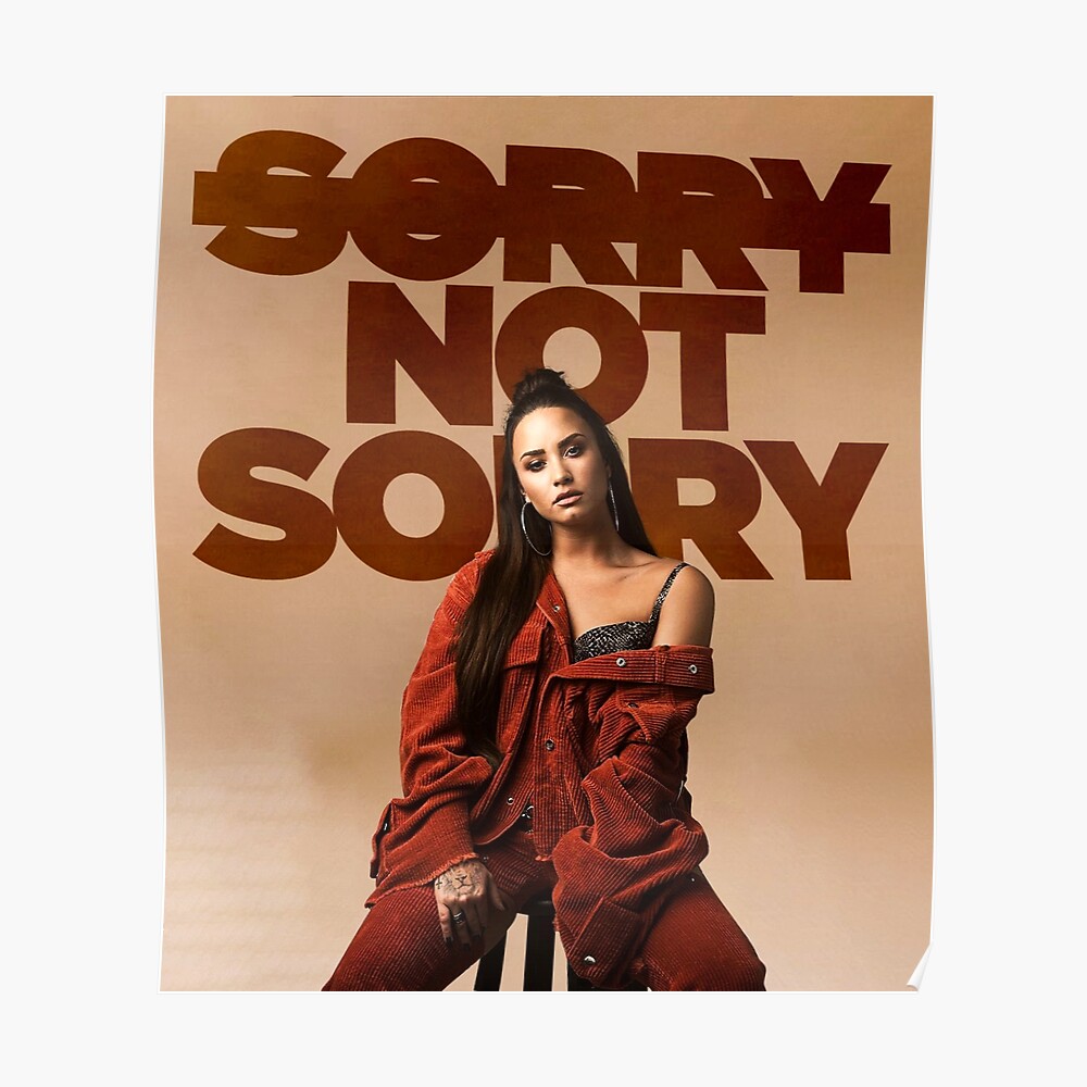 demi lovato sorry not sorry shirt