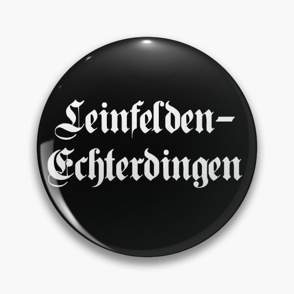 Item preview, Leinfelden-Echterdingen written with gothic font designed and sold by HappyCitizen.