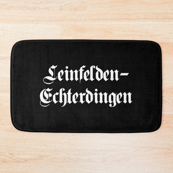 Item preview, Leinfelden-Echterdingen written with gothic font designed and sold by HappyCitizen.