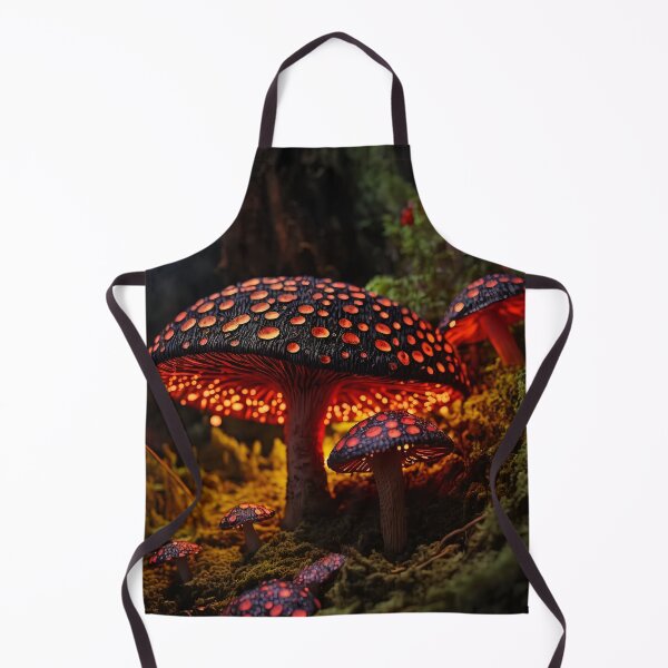 Item preview, Glowing mushrooms 16 designed and sold by Red Witch Art.