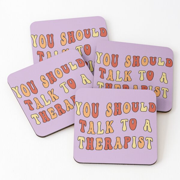 Item preview, You Should Talk to a Therapist designed and sold by MediTees.
