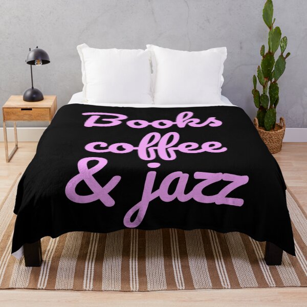Item preview, Books Coffee and Jazz  designed and sold by Inspirationmotivation.