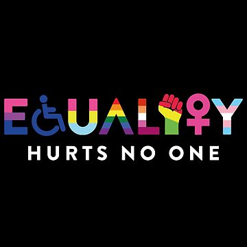 Vorschaubild zum Design Gleichheit schadet niemanden Menschenrechte LGBTQ-Stolz Stolzer Verbündeter von Queer Pride Shop