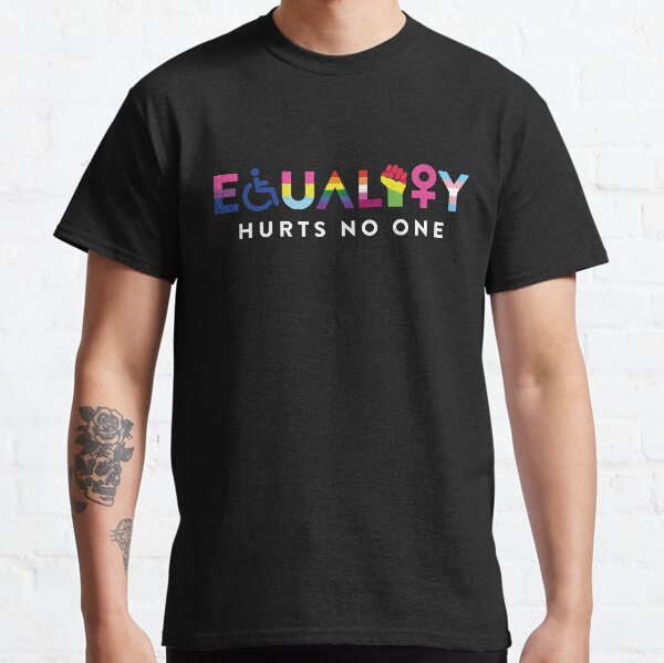 Artikel-Vorschau von Gleichheit schadet niemanden Menschenrechte LGBTQ-Stolz Stolzer Verbündeter, designt und verkauft von Queer Pride Shop.