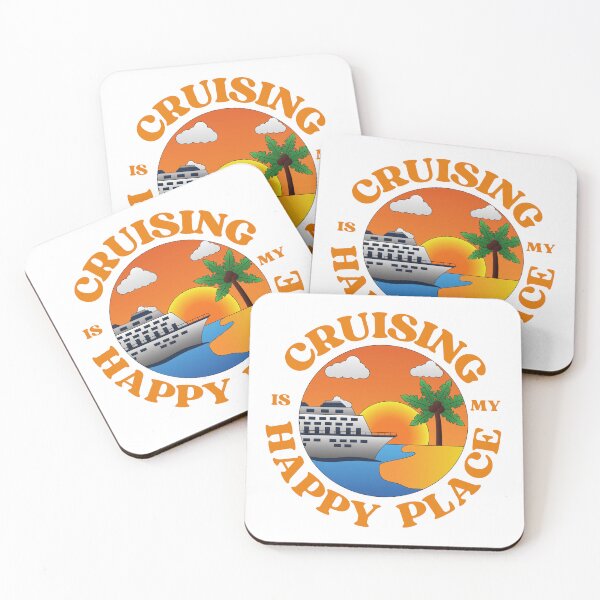 Item preview, CRUISING IS MY HAPPY PLACE designed and sold by Winewithtraci.