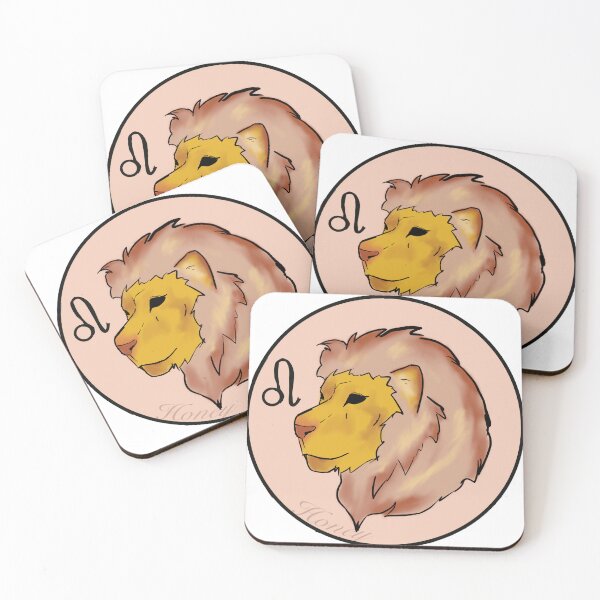 Item preview, Leo lion zodiac designed and sold by CrowandHoneyCo.