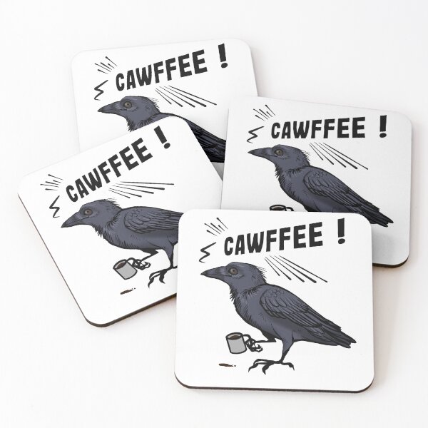 Item preview, But first, CAWFFEE! designed and sold by Petcetera.