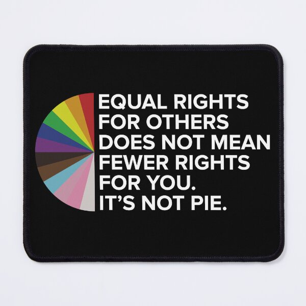 Item preview, Equal Rights LGBTQIA+ Pride Awareness Inclusivity Ally designed and sold by Queer Pride Shop.
