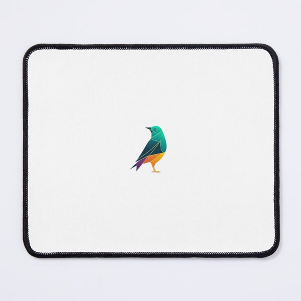 Item preview, Paradise Bird - Geometric bird design for the environment designed and sold by GreenBubble - Shop and reforest.