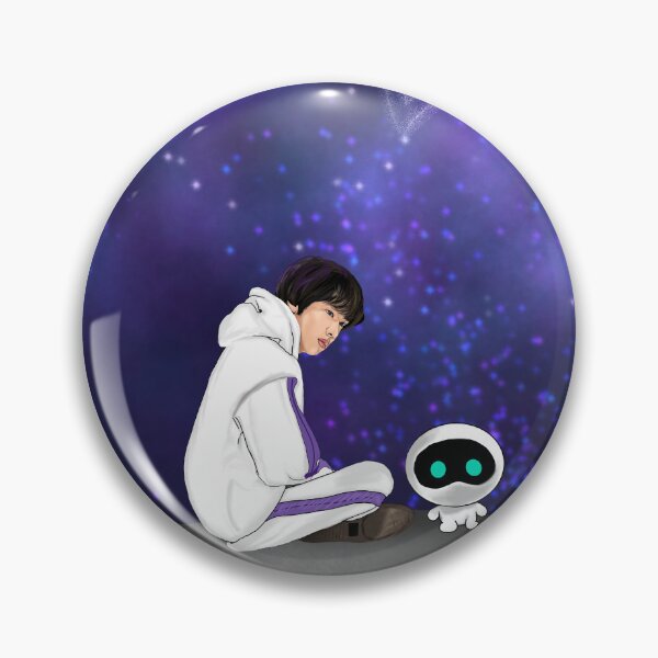 Item preview, Jin with wootteo _ The astronaut designed and sold by Blissful Brushes.