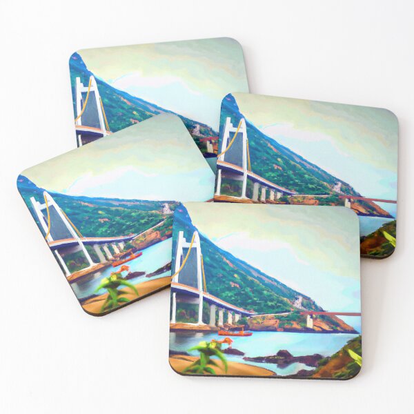 Item preview, "Bridging the Divide: Mountains and Sea" designed and sold by Sparkline.