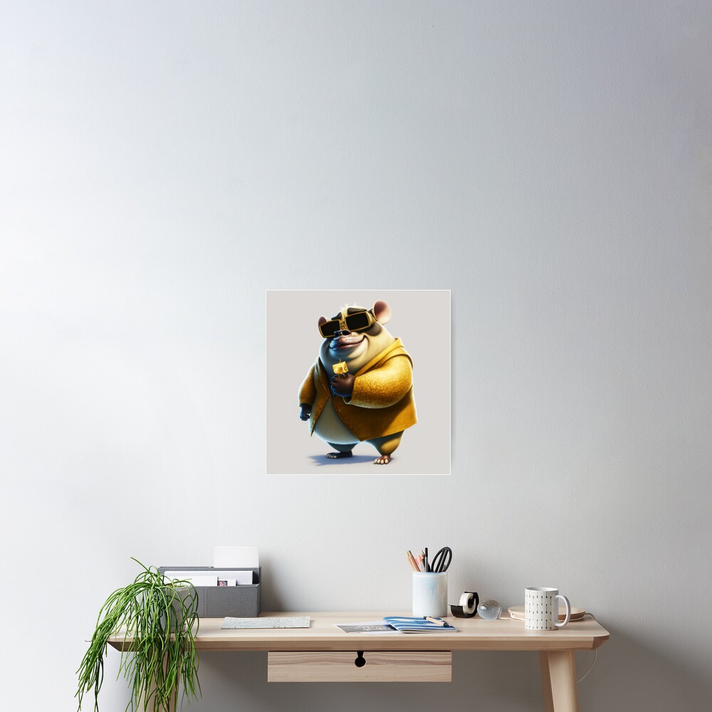 Biggie cheese Postcard for Sale by Paintandgo