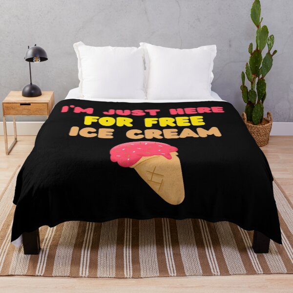 Item preview, I'm just here for free ice cream designed and sold by mystylecorner.