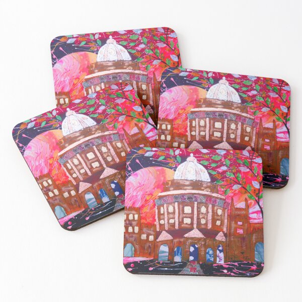 Item preview, Radcliffe Camera, Oxford in a Blazing Sunset Sky designed and sold by Casimirasart.
