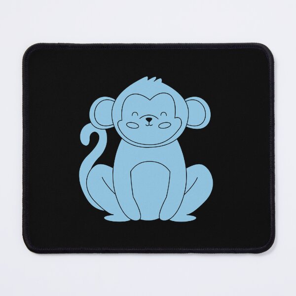 Item preview, Monkey Pastel Blue designed and sold by 37jlee.