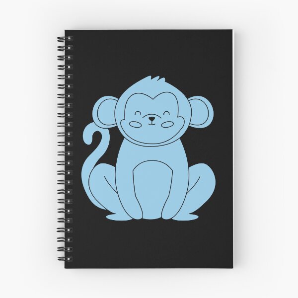 Item preview, Monkey Pastel Blue designed and sold by 37jlee.