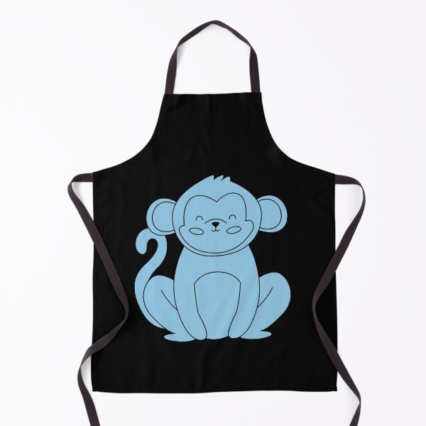 Item preview, Monkey Pastel Blue designed and sold by 37jlee.