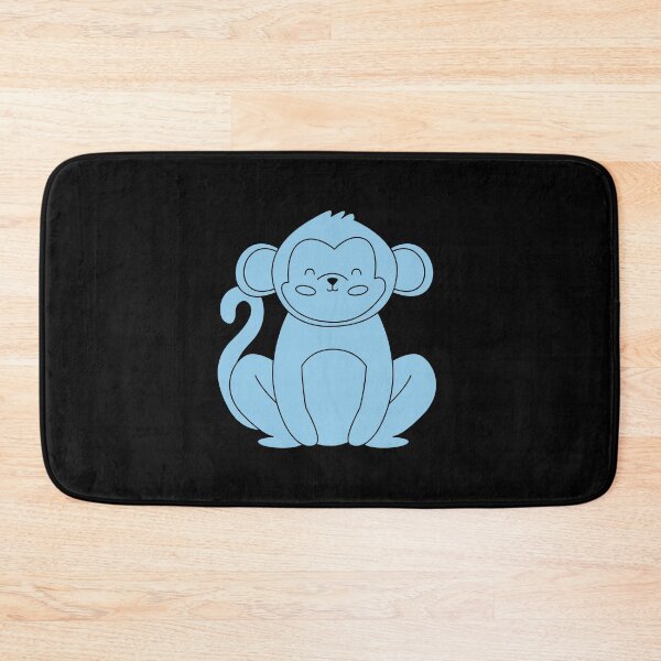 Item preview, Monkey Pastel Blue designed and sold by 37jlee.