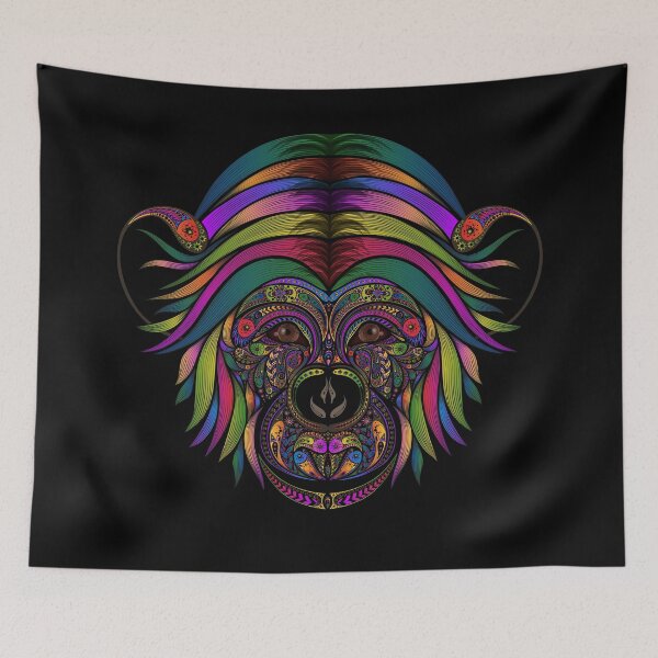 Item preview, Color monkey designed and sold by marina-arts.