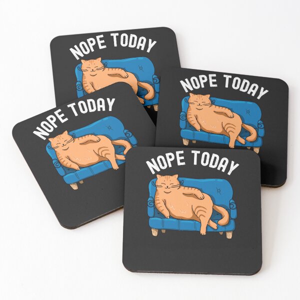 Item preview, Lazy cat, nope today designed and sold by erozzz.