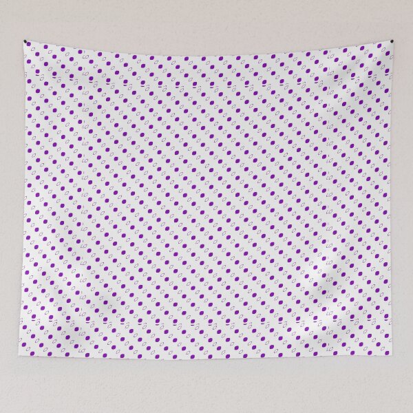 Item preview, Pink polka dots and oval shape line drawing designed and sold by IftinDesigns.