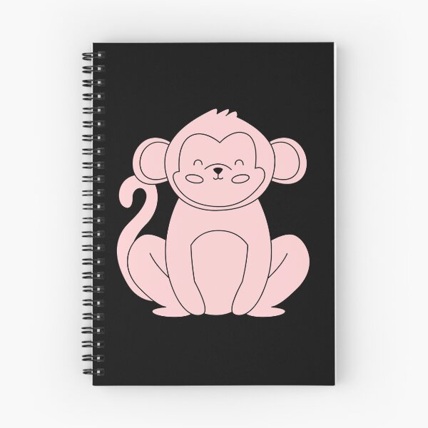 Item preview, Monkey Pastel Pink designed and sold by 37jlee.