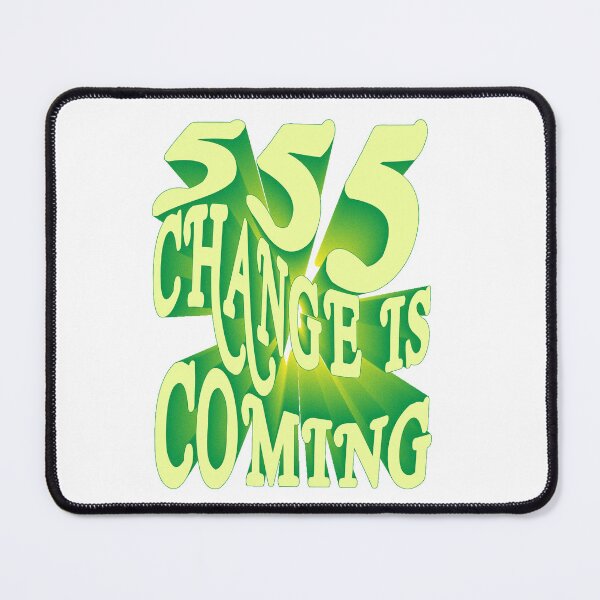 Item preview, 555 Angel Numbers Sticker designed and sold by maddiemercer.