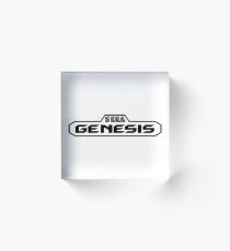 Sega Genesis Acrylic Block