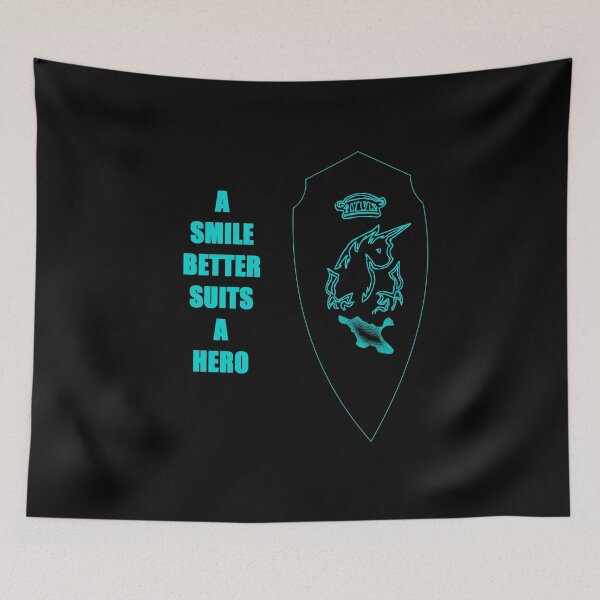 Item preview, A smile better suits a hero designed and sold by zareworks.
