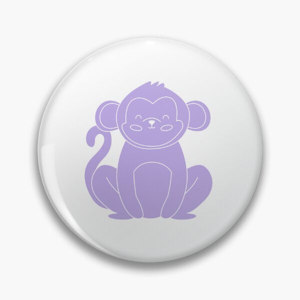 Item preview, Monkey Pastel Purple designed and sold by 37jlee.