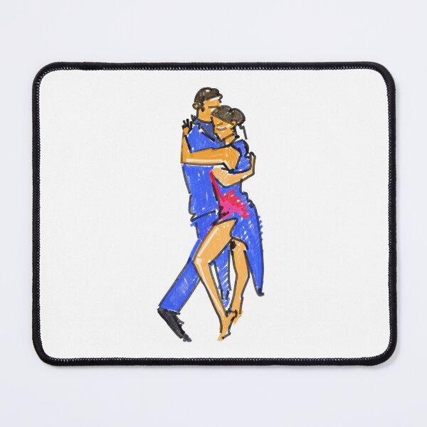 Item preview, Salsa Dancers abstrct painting t-shirt  designed and sold by KARTICK DUTTA.