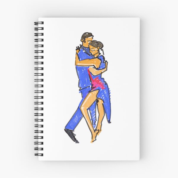 Item preview, Salsa Dancers abstrct painting t-shirt  designed and sold by KARTICK DUTTA.