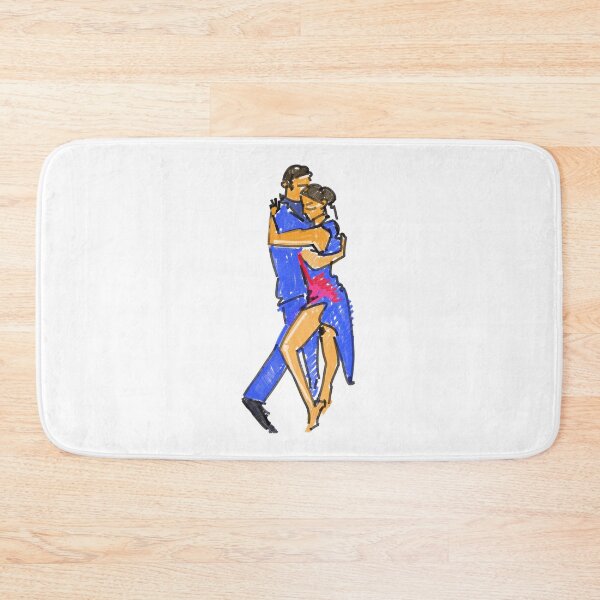 Item preview, Salsa Dancers abstrct painting t-shirt  designed and sold by KARTICK DUTTA.