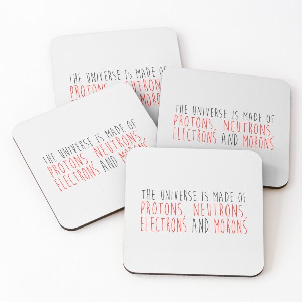 Item preview, Proton, Neutron and Moron designed and sold by designdroplet.