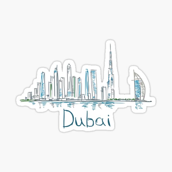 Dubai Stickers Redbubble