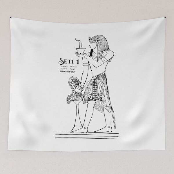 Item preview, Seti 1 a Travelling Pharaoh From Ancient Egypt by Tjays on a Cool designed and sold by TJays.