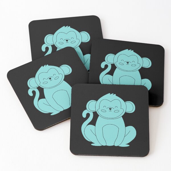 Item preview, Monkey Teal designed and sold by 37jlee.