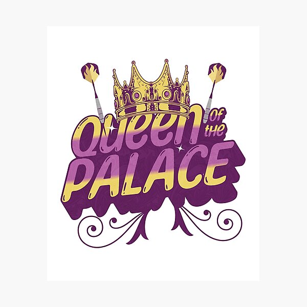 Item preview, Darts Queen of the Palace designed and sold by OmmeDesigns.
