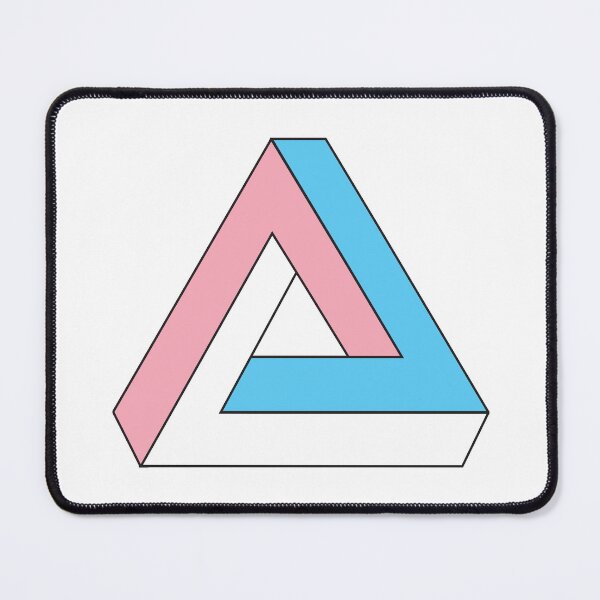Item preview, Penrose Triangle - Trans Pride designed and sold by LaLunaWinters.