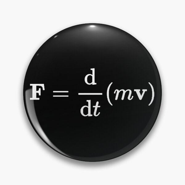 Item preview, Newton second law, classical physics basics designed and sold by NoetherSym.