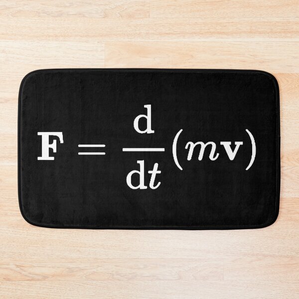 Item preview, Newton second law, classical physics basics designed and sold by NoetherSym.