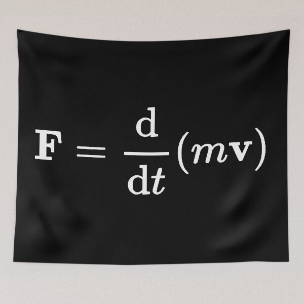Item preview, Newton second law, classical physics basics designed and sold by NoetherSym.