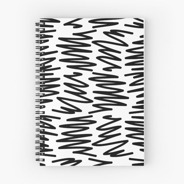 Item preview, SQUIGGLY LINES (BLACK ON WHITE BACKGROUND) designed and sold by Top10Designs.