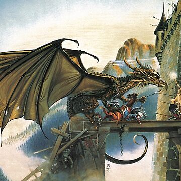 Artwork thumbnail, Dragon Spell by Chris Achilleos by House of Achilleos