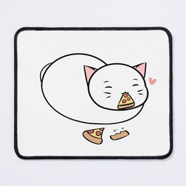 Item preview, Pizza Lover Kitten designed and sold by enjilime.