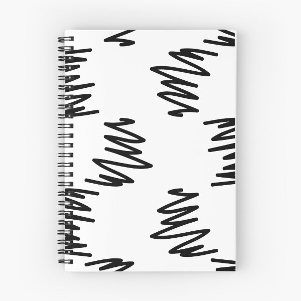 Item preview, SQUIGGLY LINES (BLACK ON WHITE BACKGROUND) designed and sold by Top10Designs.